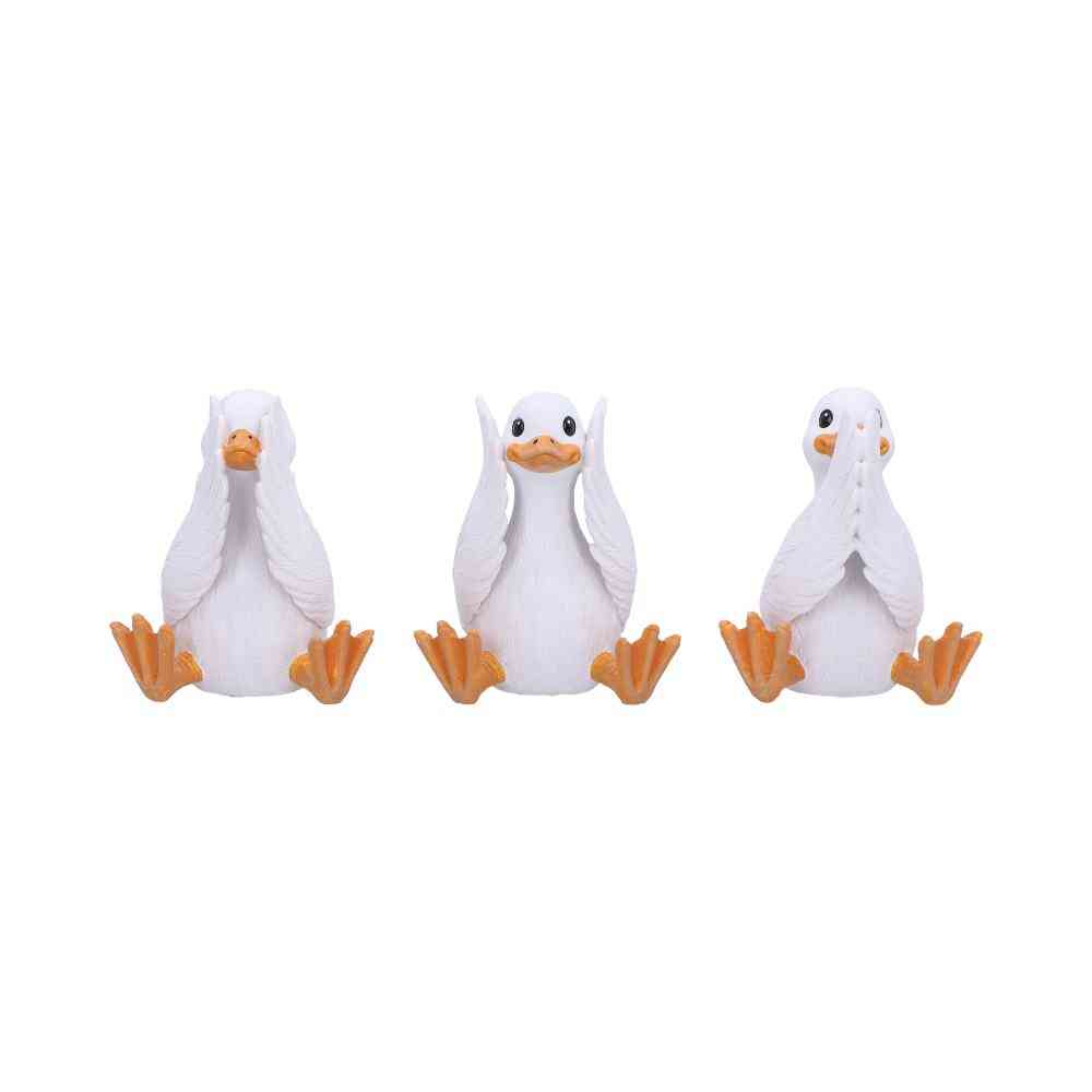 Nemesis Now - Three Wise Geese Dekorative Figuren - Mehrfarben